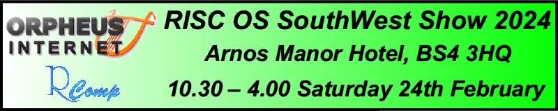 RISC OS SouthWest Show 2024